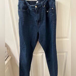 Good American Good Legs Skinny Jeans Size 18 in Blue.